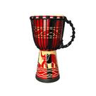 Djembe Drum BORIYAM Cabeça de pele de cabra esculpida profissionalmente à mão