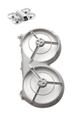Dji Neo Shell Inferior Lado Direito Cor Cinza