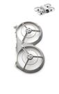 Dji Neo Shell Inferior Lado Esquerdo Cor Cinza