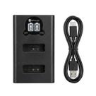 DL Carregador Duplo Display NB-12L / 13L para Canon