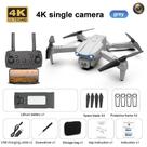 Dli E99pro Drone 4k hd Câmera Dupla Quadcopter Fotografia Aérea Rc Profissional Wifi Fpv Mini Dron Brinquedos