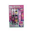 Dm beauty kit com 20 adesivos de unha e lixa - dm toys dm7076 Dm beauty kit com 20 adesivos de unha e lixa - dm toys dm7076
