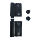 Dobradiça 02 Abas Suprema Importado De Encaixe Dob840 Preto