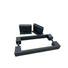 Dobradiça 1012 pivotante V/A com Puxador 20cm em Alumínio Preto - Alumínios Cometa Dobradiça 1012 pivotante V/A com Puxador 20cm em Alumínio Preto - Alumínios Cometa