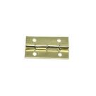Dobradiça 2 Furos Mini Modelo 210 - Dourado