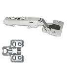 Dobradiça 35mm 105º Reta Metalla 110 com Calço Clip-On e Amortecedor Hafele Dobradiça 35mm 105º Reta Metalla 110 com Calço Clip-On e Amortecedor Hafele
