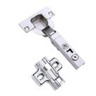 Dobradiça 40mm 95º Reta Metalla 330 Soft Close com Calço Clip-On e Amortecedor Hafele