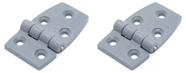 Dobradiça 5 F Nylon 35x60mm Cinza Barco Lancha Porta Kit 2