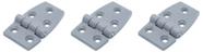 Dobradiça 5 F Nylon 35x60mm Cinza Barco Lancha Porta Kit 3 Dobradiça 5 F Nylon 35x60mm Cinza Barco Lancha Porta Kit 3