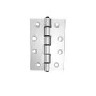 Dobradica 90x70 aluminio fosco porta de abrir kit 3 un