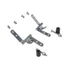 Dobradiça Aço Inox Individual para Assento Sanitário Mdf Laqueado