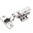 Dobradiça Amortecedor Copo 35mm INOX Curva Calço Clip Renna Slow Dobradiça Amortecedor Copo 35mm INOX Curva Calço Clip Renna Slow