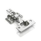 Dobradiça Armário 35mm Amortecedor Calco Fixo para Armarios