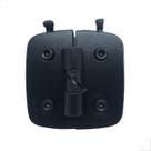 Dobradiça Automática V/v Para Vidro Esquerdo 1129 Preto