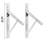 Dobradiça Braço Maxim-ar 20 Cm Janela Basculante - Fermax Dobradiça Braço Maxim-ar 20 Cm Janela Basculante - Fermax