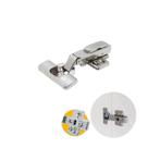 Dobradiça Cermag 35 Mm Reta Com Amortecedor Bumper Plus Clip