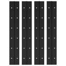 Dobradiça contínua EPHECH 4PCS 30cm em aço inoxidável preto 304