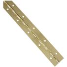 Dobradiça contínua National Hardware N265-363 V570 Latão 3,8x30cm