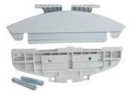 Dobradiça Da Tampa Para Lavadora Brastemp Bwg11 Bwg12 Bwh11 Cor Branco