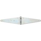Dobradiça de alça pesada National Hardware N128-157 244 cm de zinco