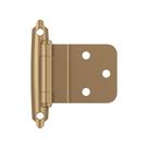 Dobradiça de gabinete Amerock BPR3428CZ 10 mm Inset Champagne Bronze