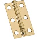Dobradiça de latão National Hardware N211-235 5x2,5 cm, pacote com 2