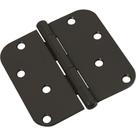 Dobradiça de porta National Hardware N830-198 SPB512R5/8 Bronze polido a óleo