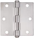 Dobradiça de porta National Hardware N830-277 7,62 cm de aço inoxidável