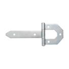 Dobradiça de Portão Tipo Ferradura Rocha 89x4mm Haste Parafusar