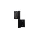 DOBRADICA ENCAIXE LINHA 25 SD-773 105mm C/DESVIO PORTA ALUMINIO PRETO