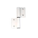 Dobradica encaixe linha 25 suprema sd771 porta aluminio fosc
