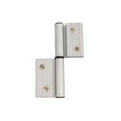 Dobradiça encaixe linha 30 dupla sd-323 porta giro abrir aluminio fosco gm Dobradiça encaixe linha 30 dupla sd-323 porta giro abrir aluminio fosco gm