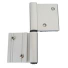 Dobradica encaixe linha 42 sd-333 porta giro abrir aluminio fosco