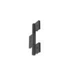 Dobradica encaixe suprema db-837 porta janela camarao preto