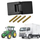 Dobradiça Externa Dupla Porta Agrícola Baú Cabine Uso Geral F103
