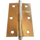 Dobradica Fama 1295 Ferro Cromado Bicromatizado 3.1/2'' - Kit C/24