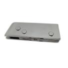 Dobradiça inferior 1103s para porta pivotante de vidro - Cromado