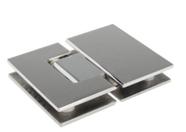 Dobradiça inox GV48 1801010 para porta de vidro e box - vidro/vidro