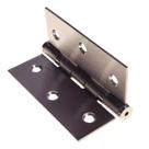 Dobradiça La fonte Aço Inox Escovado 395 3X2.1/2 com Rolamento - Unidade -76x63mm