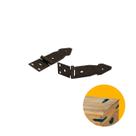 Dobradiça Lança Para Móveis 32 X 145 Mm Em Ouro Velho Dobradiça Lança Para Móveis 32 X 145 Mm Em Ouro Velho
