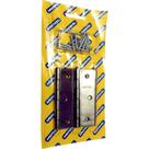 Dobradica Merkel 101 Ferro Polido 3.1/2'' Blister Com 3 Pecas