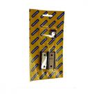 Dobradica Merkel 129 Ferro Latonado Oxidado 2'' Blister Com 3 Pecas 789615580278