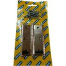 Dobradica Merkel 129 Ferro Niquelado 3.1/2'' Blister Com 3 Pecas Dobradica Merkel 129 Ferro Niquelado 3.1/2'' Blister Com 3 Pecas
