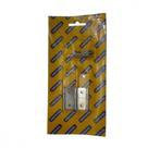 Dobradica Merkel 184 Ferro Zincado Latonado 1.1/2'' Blister Com 3 Pecas 789615580354