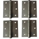 Dobradiça Merkel Porta Madeira 3.1/2 Kit 4 Un Aço Dobradiça Merkel Porta Madeira 3.1/2 Kit 4 Un Aço