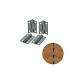 Dobradiça Miniatura 3/4" Zincada Para Artesanato Cartela Com 4 Peças