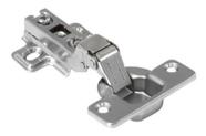 Dobradica Móveis Mini 26mm Curva P/armários 04 Peças C/paraf