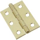 Dobradiça National Hardware N141-960 V508 em latão, pacote com 2
