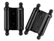 Dobradiça Para Balcão Vai Vem 3" (75mm) 50kg/Preto verniz