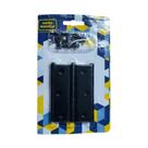 Dobradiça Para Porta 3.1/2 X 2.5/16 Preta - Cartela C/ 03 Un